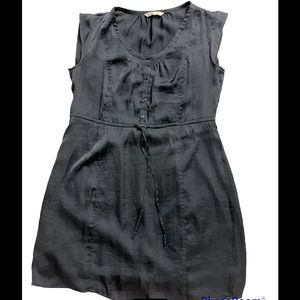 Women’s Old Navy Capped Sleeved Cocktail Dress - Deep Grey